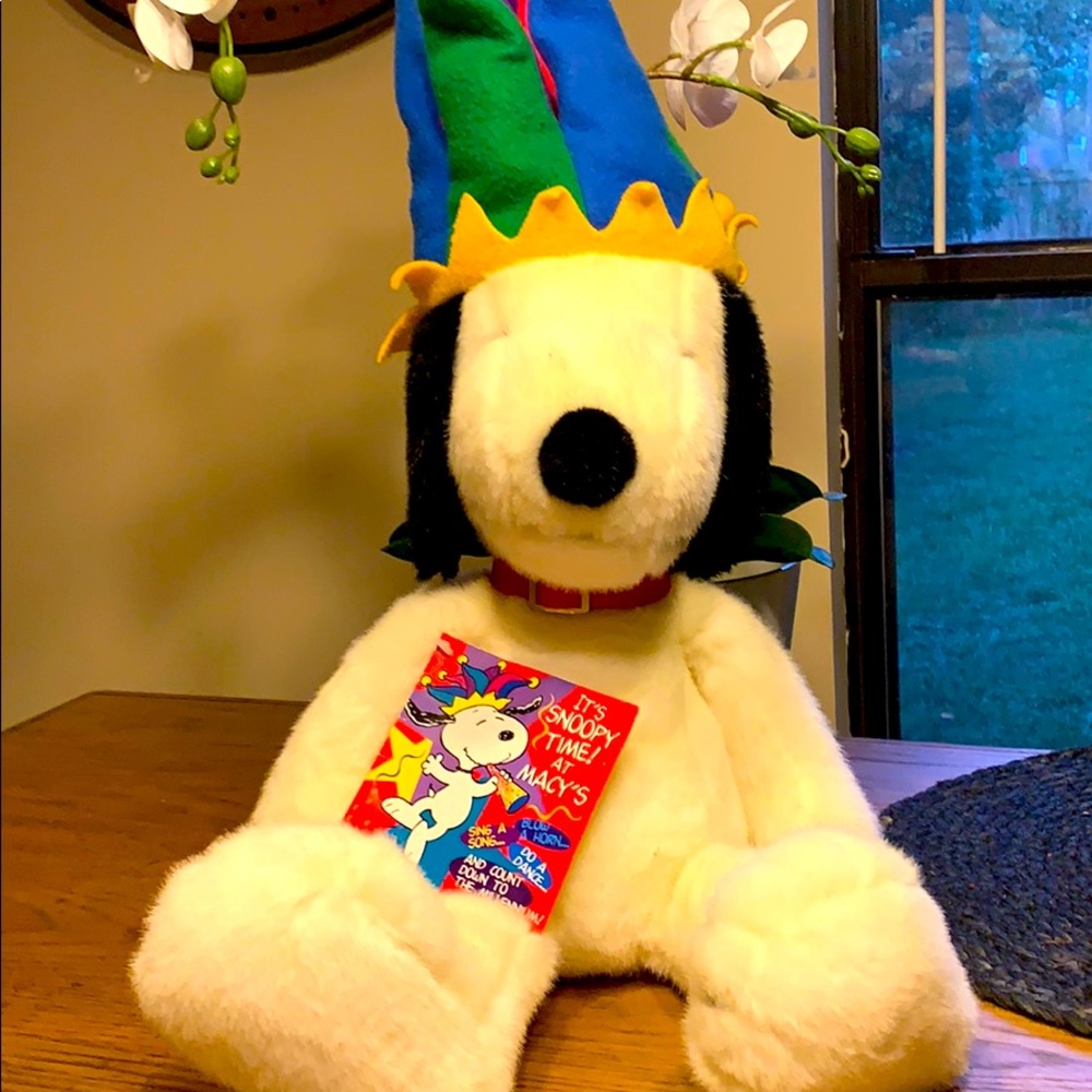 Collectible Y2K Snoopy Plush